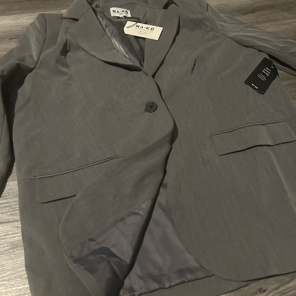 Women's Gray Blazer